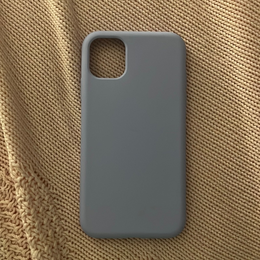Lavender iPhone 11 silicone case